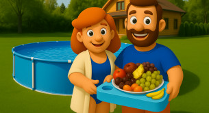 Как выбрать столик для бассейна: не только форма имеет значение